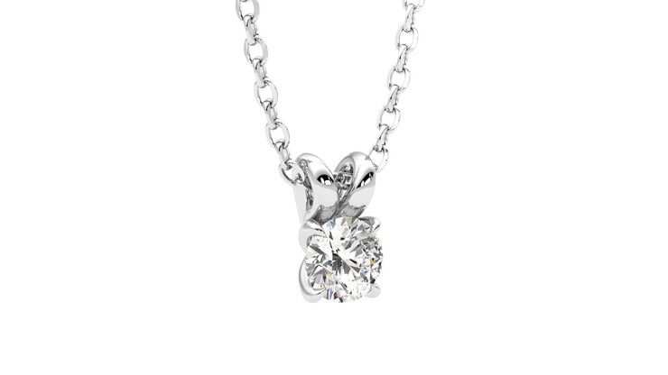 Taylor & Hart Dea 0.25ct Necklace Jewellery 360 degree image 5
