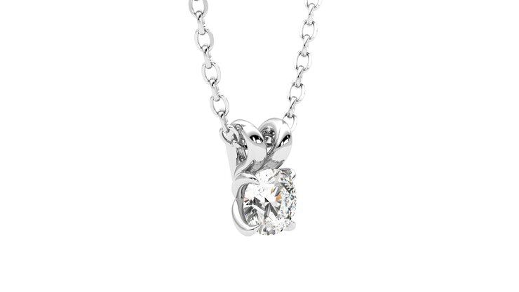 Taylor & Hart Dea 0.25ct Necklace Jewellery 360 degree image 6