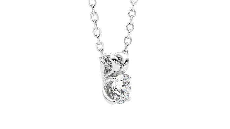 Taylor & Hart Dea 0.25ct Necklace Jewellery 360 degree image 7