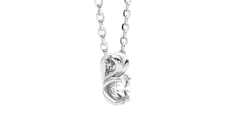 Taylor & Hart Dea 0.25ct Necklace Jewellery 360 degree image 8