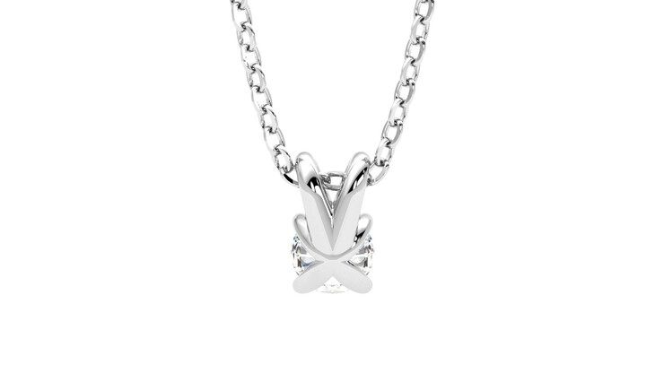 Taylor & Hart Dea 0.25ct Necklace Jewellery 360 degree image 15