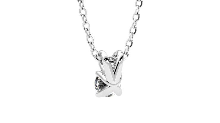 Taylor & Hart Dea 0.25ct Necklace Jewellery 360 degree image 16