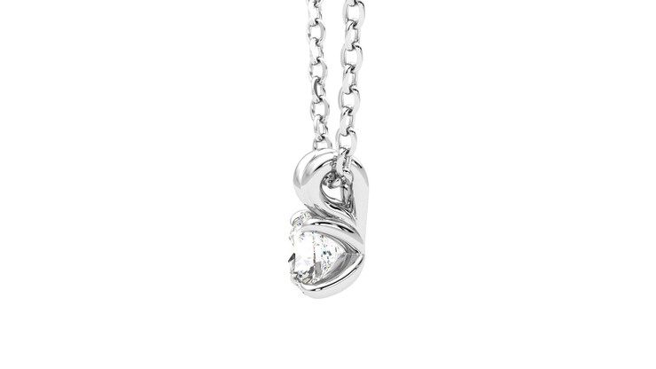 Taylor & Hart Dea 0.25ct Necklace Jewellery 360 degree image 21
