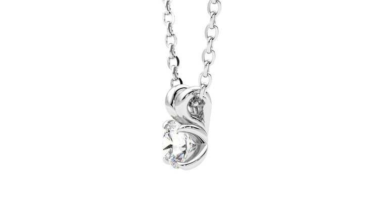 Taylor & Hart Dea 0.25ct Necklace Jewellery 360 degree image 22