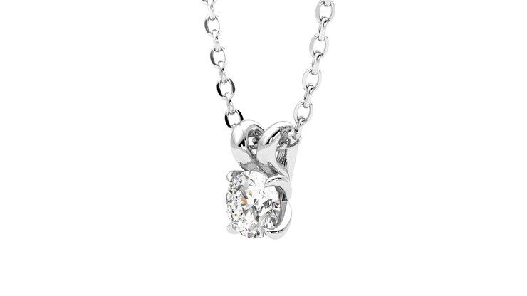 Taylor & Hart Dea 0.25ct Necklace Jewellery 360 degree image 24