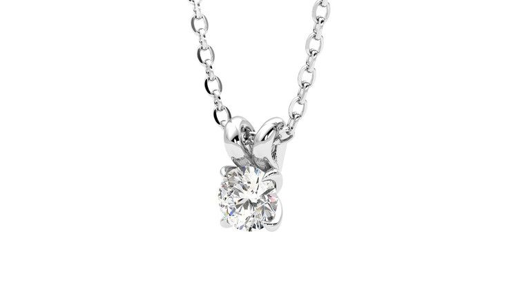 Taylor & Hart Dea 0.25ct Necklace Jewellery 360 degree image 25