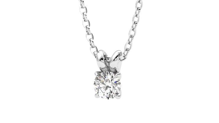 Taylor & Hart Dea 0.25ct Necklace Jewellery 360 degree image 26