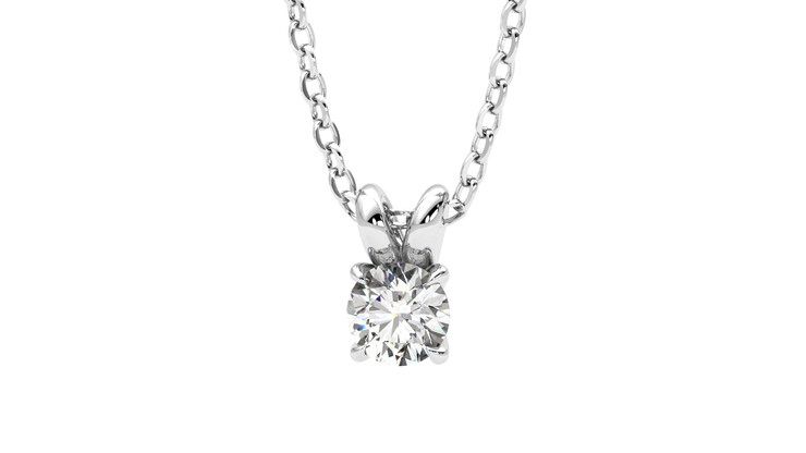 Taylor & Hart Dea 0.25ct Necklace Jewellery 360 degree image 27