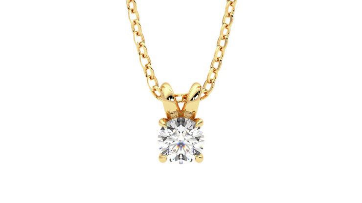 Taylor & Hart Dea 0.25ct Necklace Jewellery 360 degree image 0