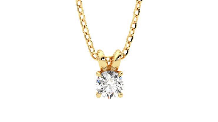 Taylor & Hart Dea 0.25ct Necklace Jewellery 360 degree image 2