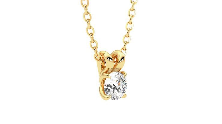 Taylor & Hart Dea 0.25ct Necklace Jewellery 360 degree image 6