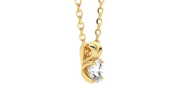 Taylor & Hart Dea 0.25ct Necklace Jewellery 360 degree image 8