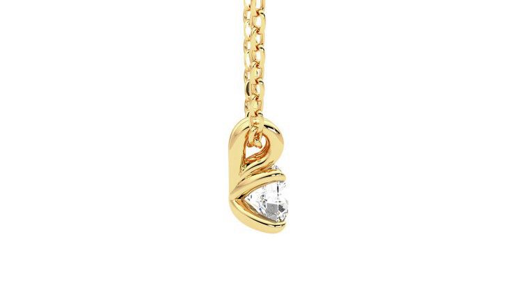 Taylor & Hart Dea 0.25ct Necklace Jewellery 360 degree image 10