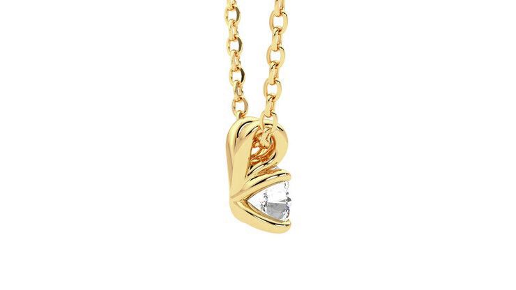 Taylor & Hart Dea 0.25ct Necklace Jewellery 360 degree image 11