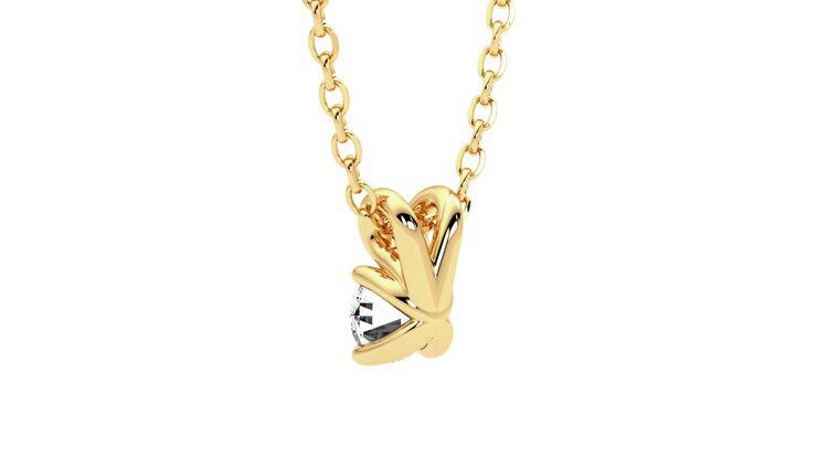 Taylor & Hart Dea 0.25ct Necklace Jewellery 360 degree image 17