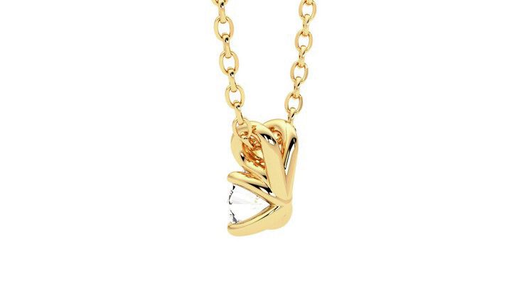 Taylor & Hart Dea 0.25ct Necklace Jewellery 360 degree image 18