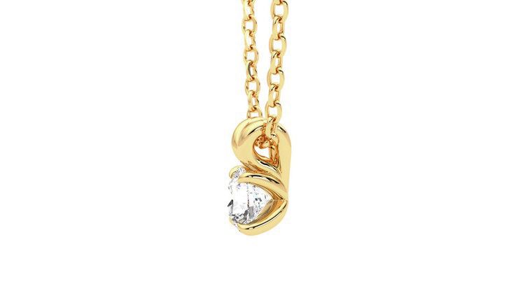 Taylor & Hart Dea 0.25ct Necklace Jewellery 360 degree image 21