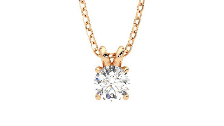 Taylor & Hart Dea 0.50ct Necklace Jewellery 360 degree image 1