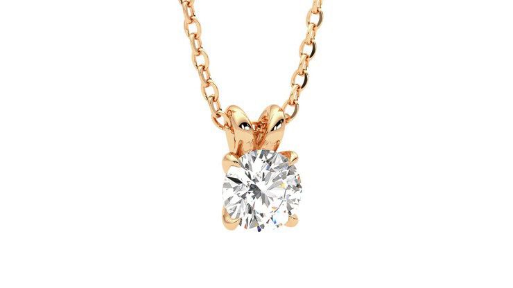 Taylor & Hart Dea 0.50ct Necklace Jewellery 360 degree image 4