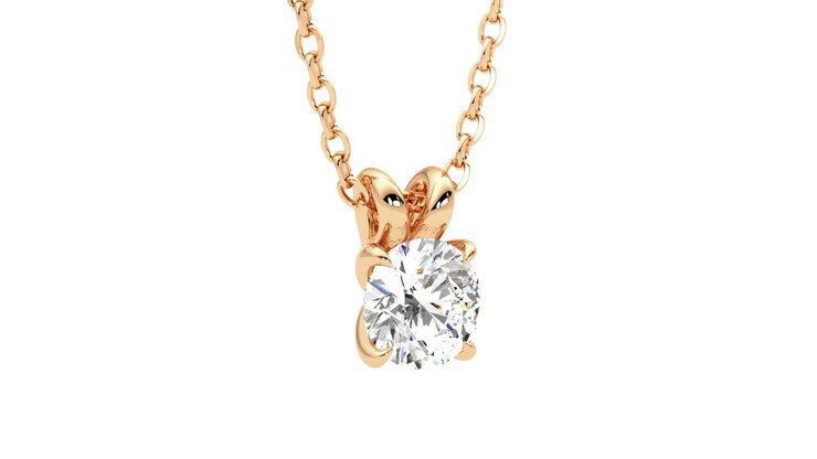 Taylor & Hart Dea 0.50ct Necklace Jewellery 360 degree image 5