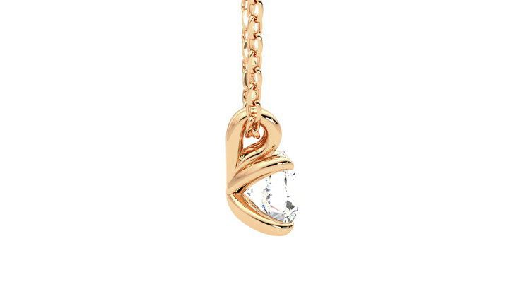 Taylor & Hart Dea 0.50ct Necklace Jewellery 360 degree image 8