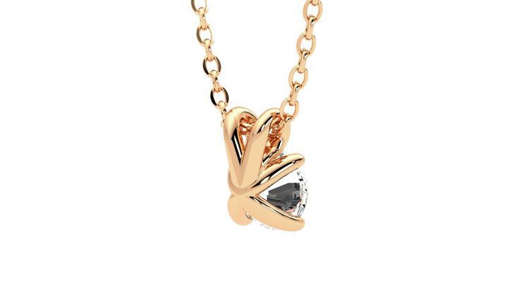 Taylor & Hart Dea 0.50ct Necklace Jewellery 360 degree image 11