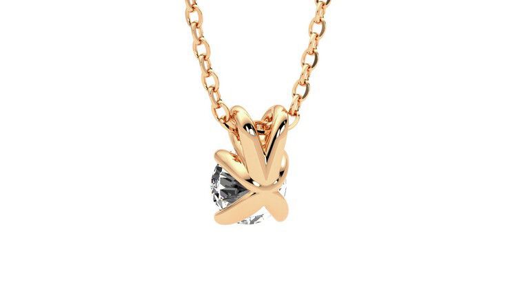 Taylor & Hart Dea 0.50ct Necklace Jewellery 360 degree image 14
