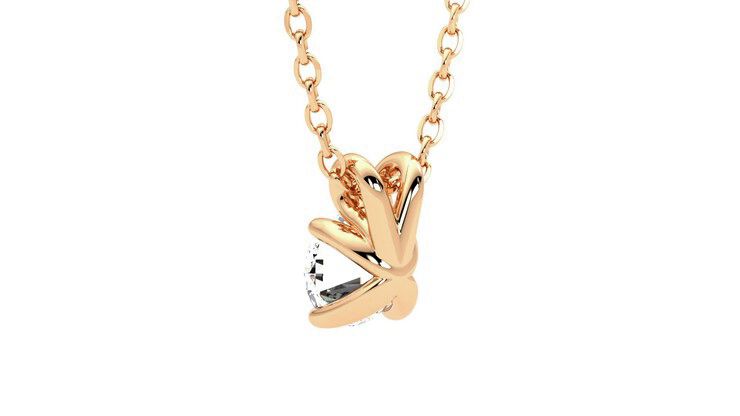 Taylor & Hart Dea 0.50ct Necklace Jewellery 360 degree image 15