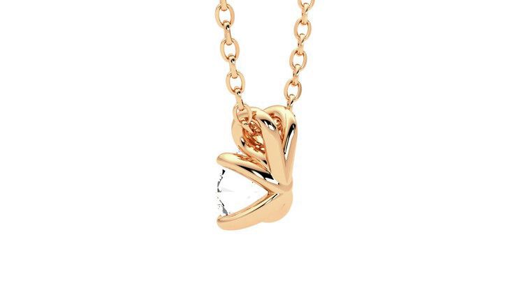 Taylor & Hart Dea 0.50ct Necklace Jewellery 360 degree image 16