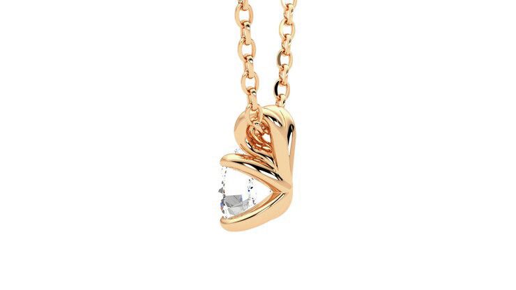 Taylor & Hart Dea 0.50ct Necklace Jewellery 360 degree image 17