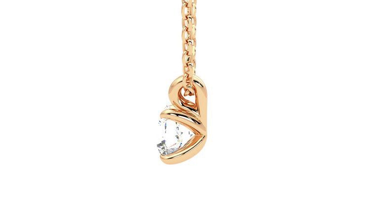 Taylor & Hart Dea 0.50ct Necklace Jewellery 360 degree image 18