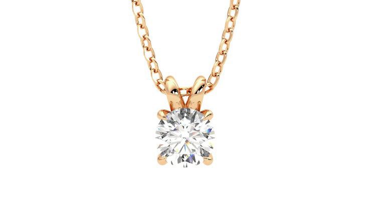 Taylor & Hart Dea 0.50ct Necklace Jewellery 360 degree image 22