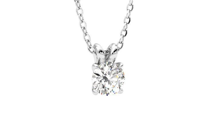 Taylor & Hart Dea 0.50ct Necklace Jewellery 360 degree image 4