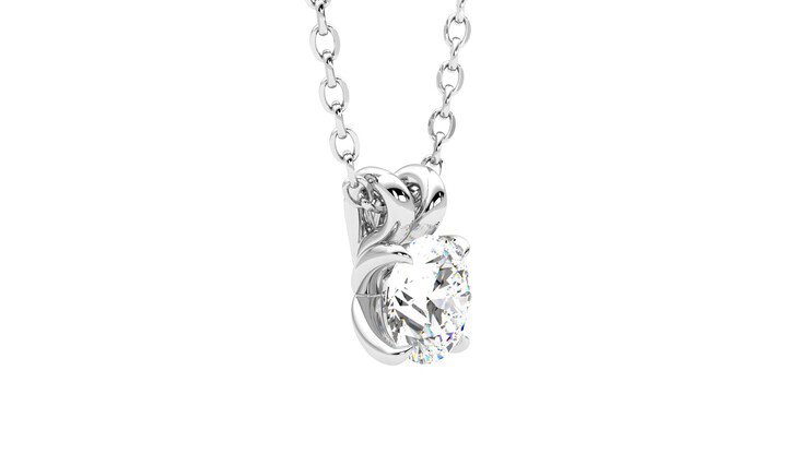 Taylor & Hart Dea 0.50ct Necklace Jewellery 360 degree image 7