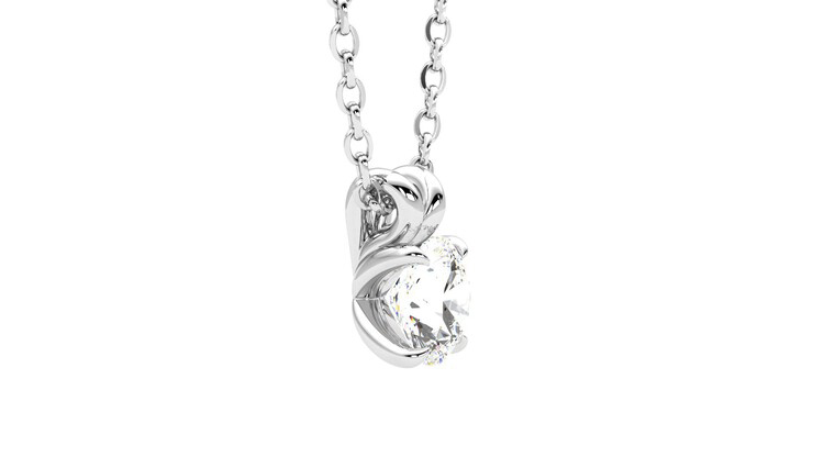 Taylor & Hart Dea 0.50ct Necklace Jewellery 360 degree image 8