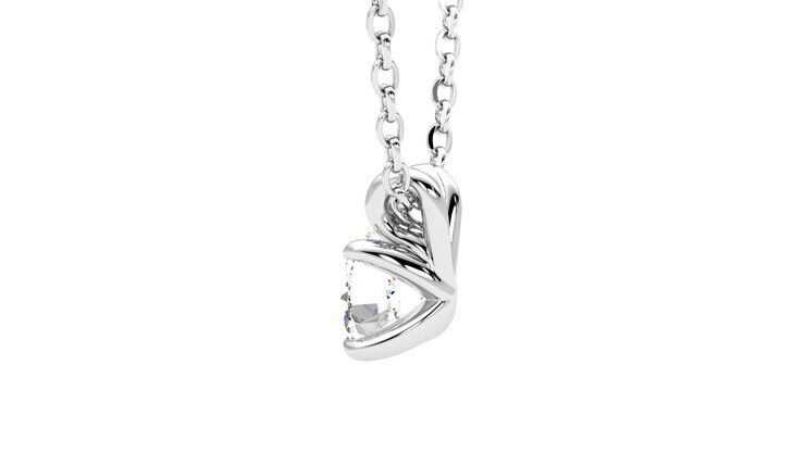 Taylor & Hart Dea 0.50ct Necklace Jewellery 360 degree image 19