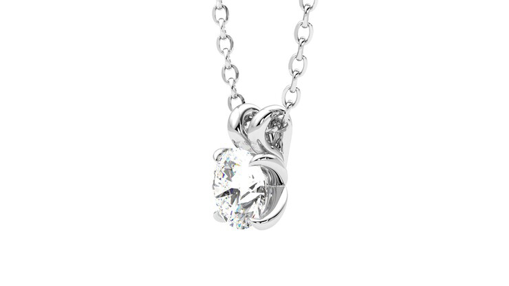 Taylor & Hart Dea 0.50ct Necklace Jewellery 360 degree image 23