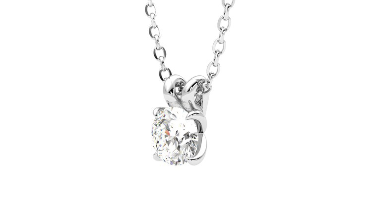 Taylor & Hart Dea 0.50ct Necklace Jewellery 360 degree image 24
