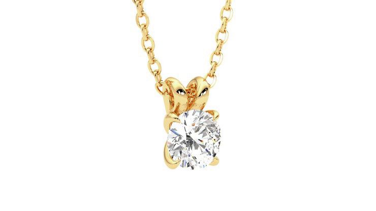 Taylor & Hart Dea 0.50ct Necklace Jewellery 360 degree image 5