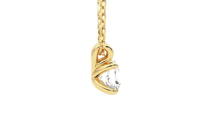 Taylor & Hart Dea 0.50ct Necklace Jewellery 360 degree image 10