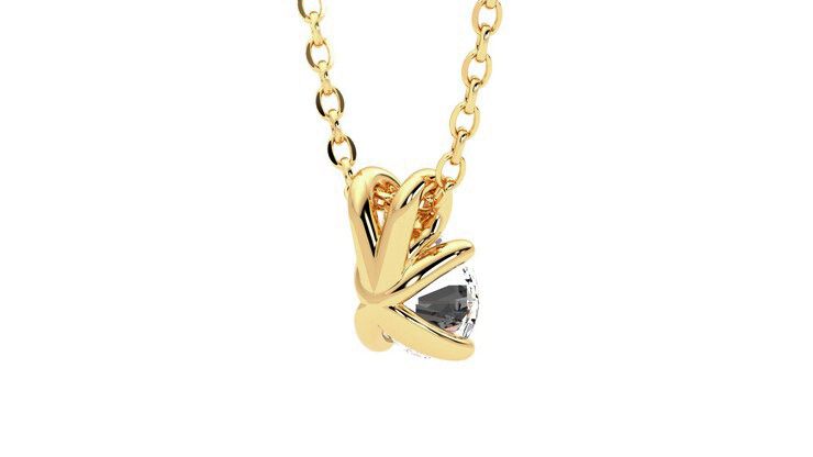 Taylor & Hart Dea 0.50ct Necklace Jewellery 360 degree image 13