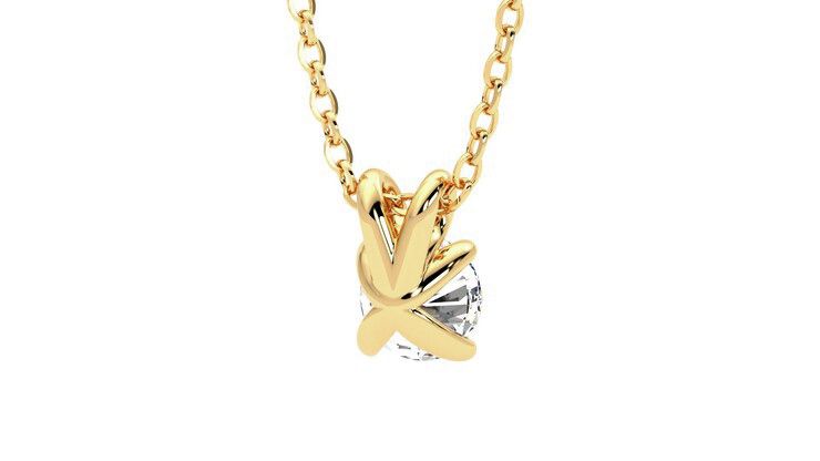 Taylor & Hart Dea 0.50ct Necklace Jewellery 360 degree image 14