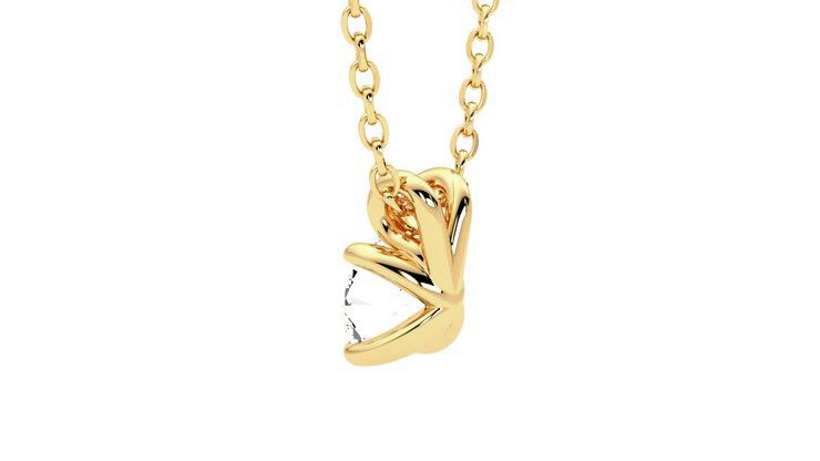 Taylor & Hart Dea 0.50ct Necklace Jewellery 360 degree image 18