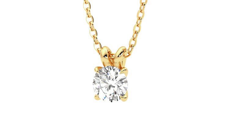 Taylor & Hart Dea 0.50ct Necklace Jewellery 360 degree image 26