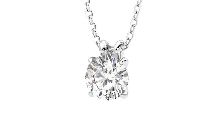 Taylor & Hart Dea 1.00ct Necklace Jewellery 360 degree image 26