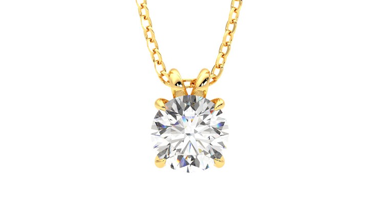 Taylor & Hart Dea 1.00ct Necklace Jewellery 360 degree image 1