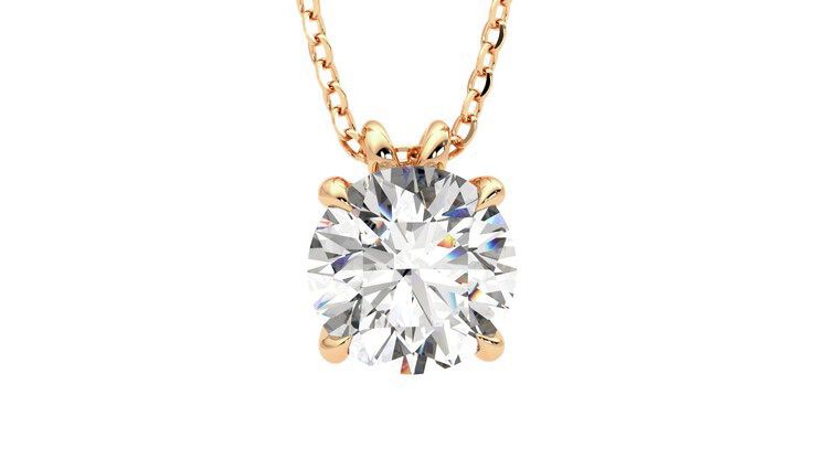 Taylor & Hart Dea 2.00ct Necklace Jewellery 360 degree image 2