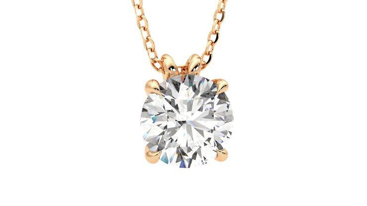 Taylor & Hart Dea 2.00ct Necklace Jewellery 360 degree image 3