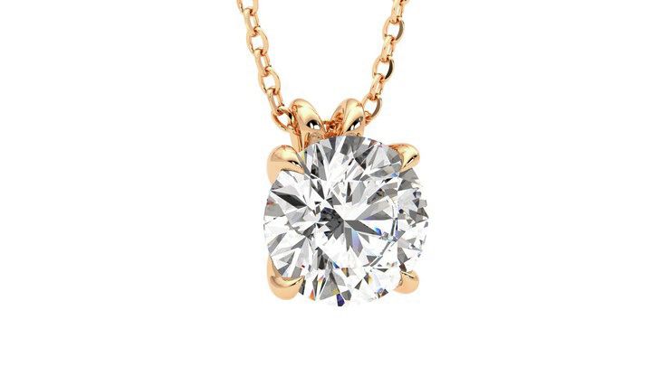 Taylor & Hart Dea 2.00ct Necklace Jewellery 360 degree image 4