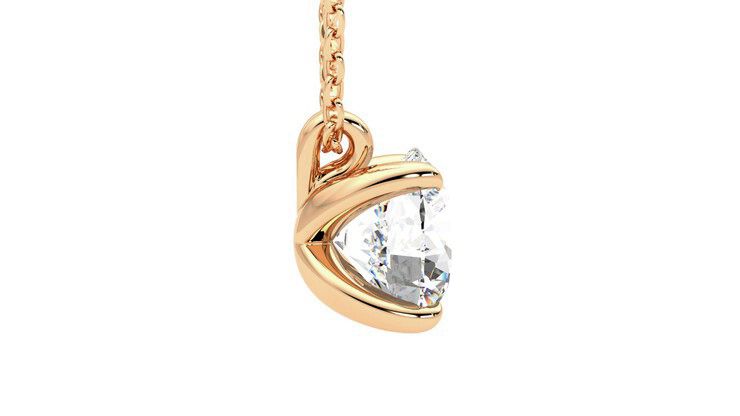 Taylor & Hart Dea 2.00ct Necklace Jewellery 360 degree image 10